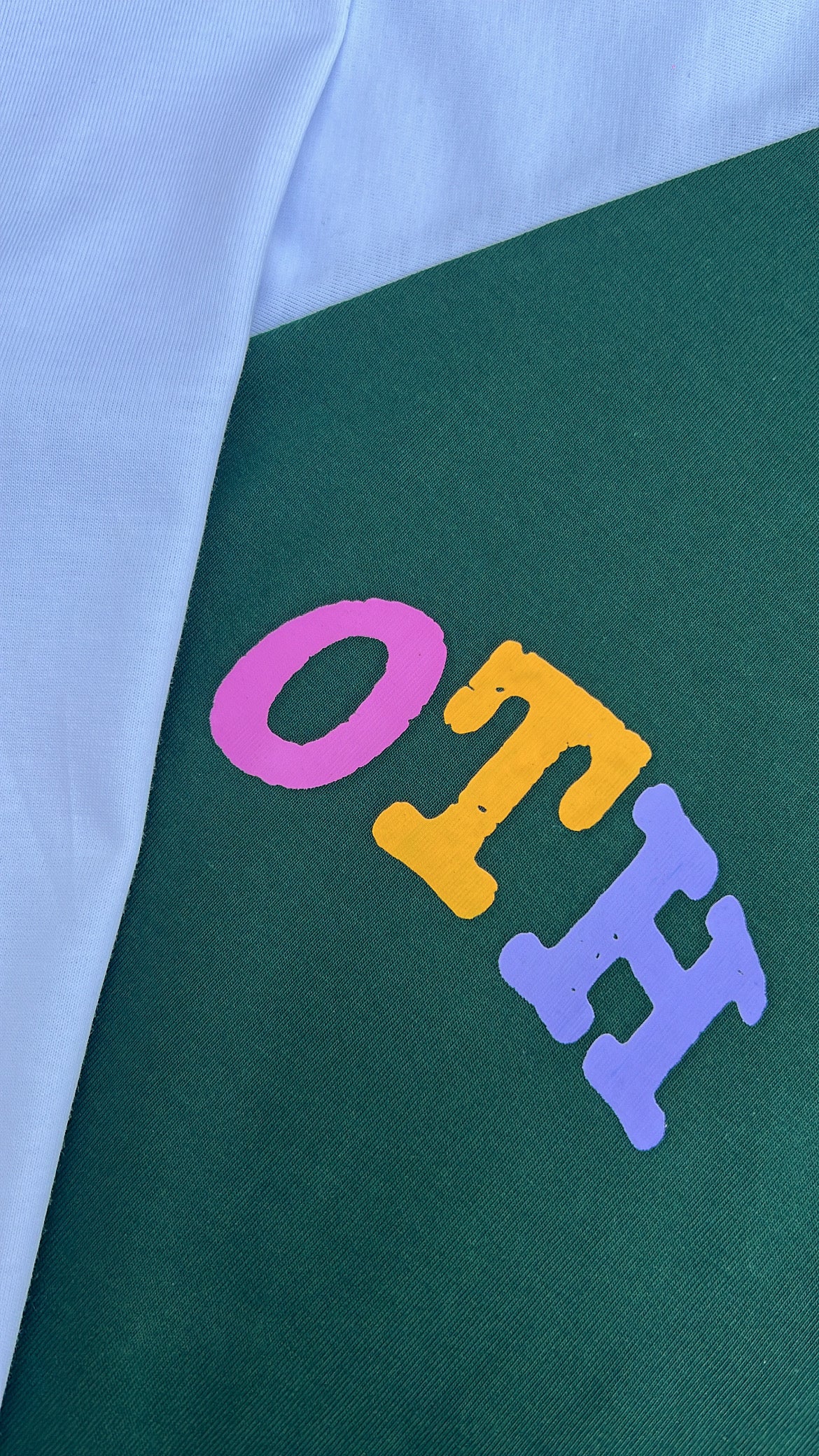 Midnight Green - Raglan Long Sleeve Tee