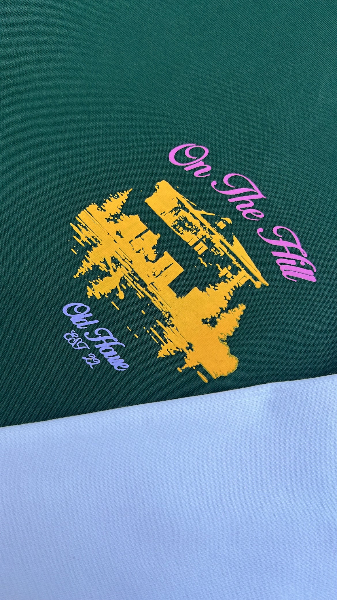 Midnight Green - Raglan Long Sleeve Tee
