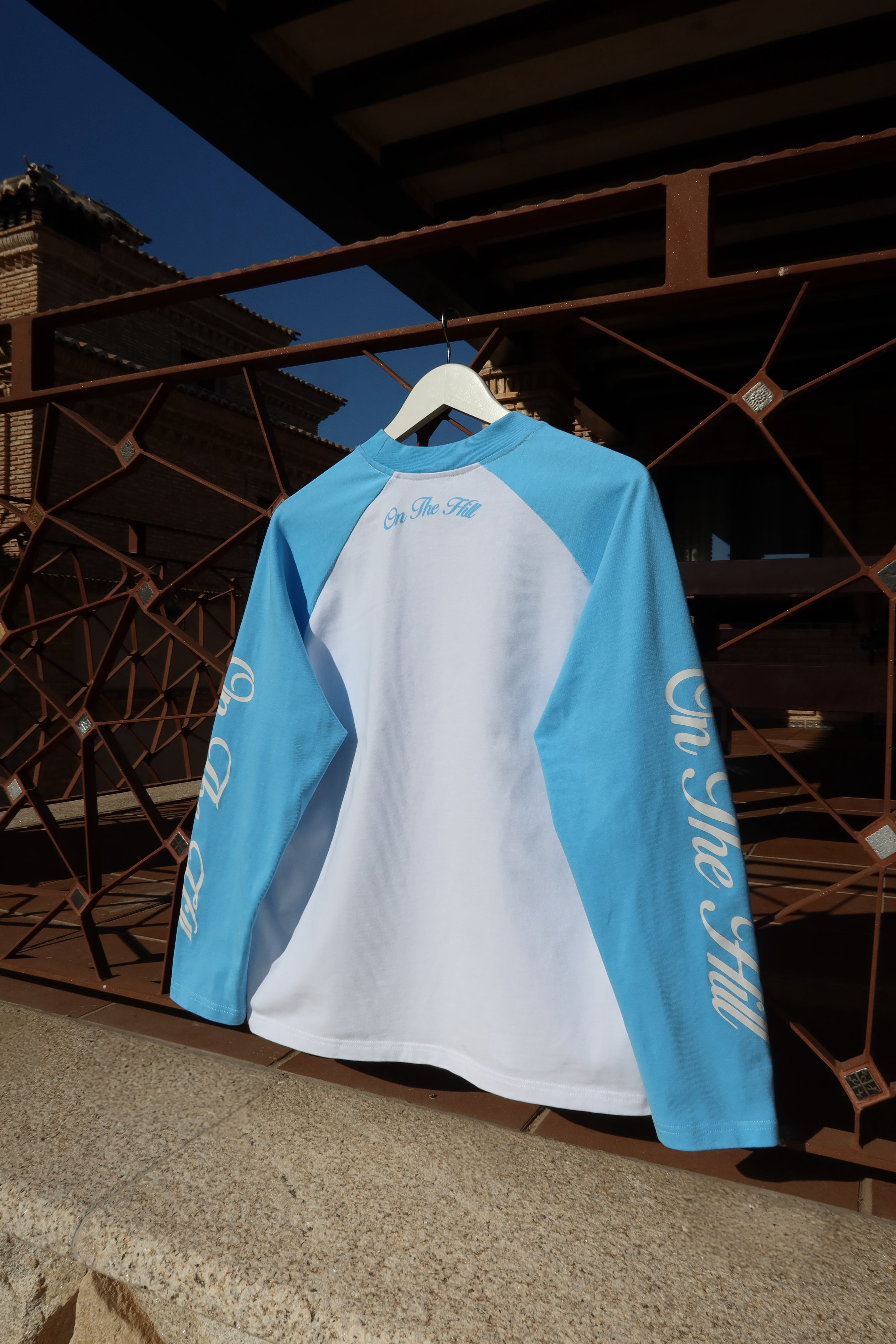 Icy Blue Raglan Long Sleeve